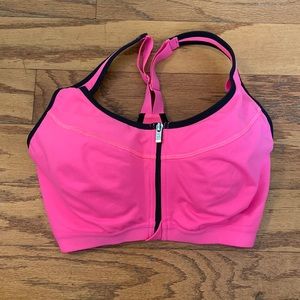 Victoria Secret Sport Hot Pink sports bra with double closure in 32DD
